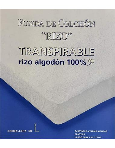 Funda Colchon Rizo 100% Alg Zorba