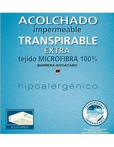 Protector Acolchado Microfibra Zorba